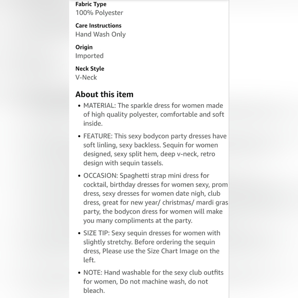 Sequined Bodycon Dress - Picture 3 of 8